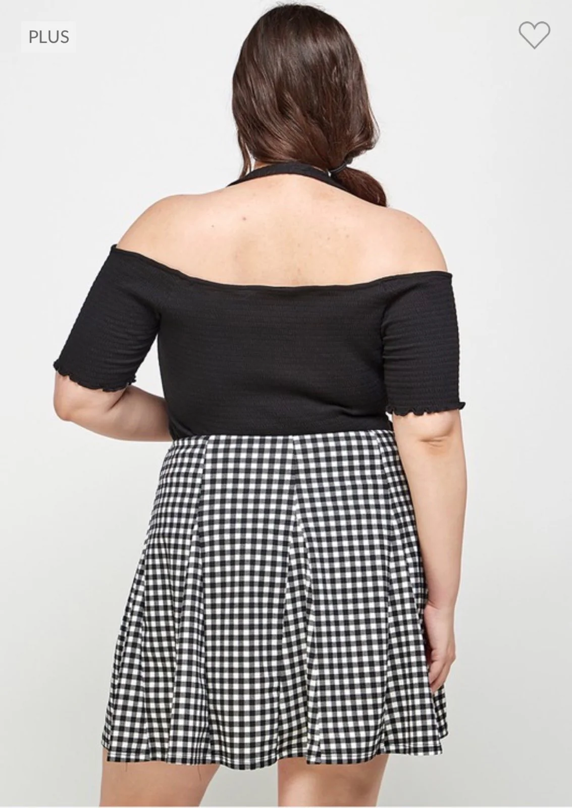 31 OS-Z {Happening Now} Black Smocked Halter Top PLUS SIZE XL 2X 3X - Image 6
