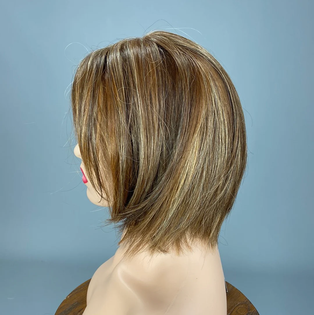 SALE!! "Double Shot Bob" (Nutella Buttercream) HAND-TIED BELLE TRESS Luxury Wig - Image 2
