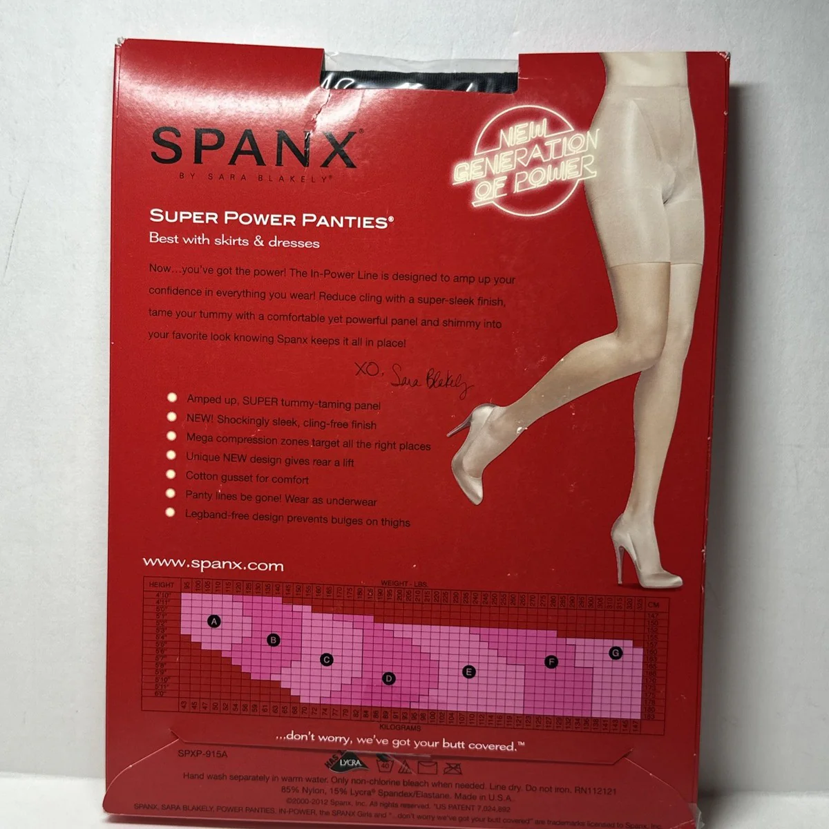 Shapewear (SPANX Tummy Control Shaper) EXTENDED PLUS SIZE - Image 3